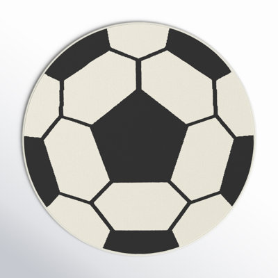 Tapis noir pour enfants Abram