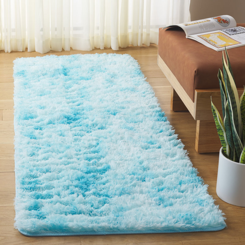 Zakhele Shag Performance Abstract Rug, Runner 2'3" x 6'