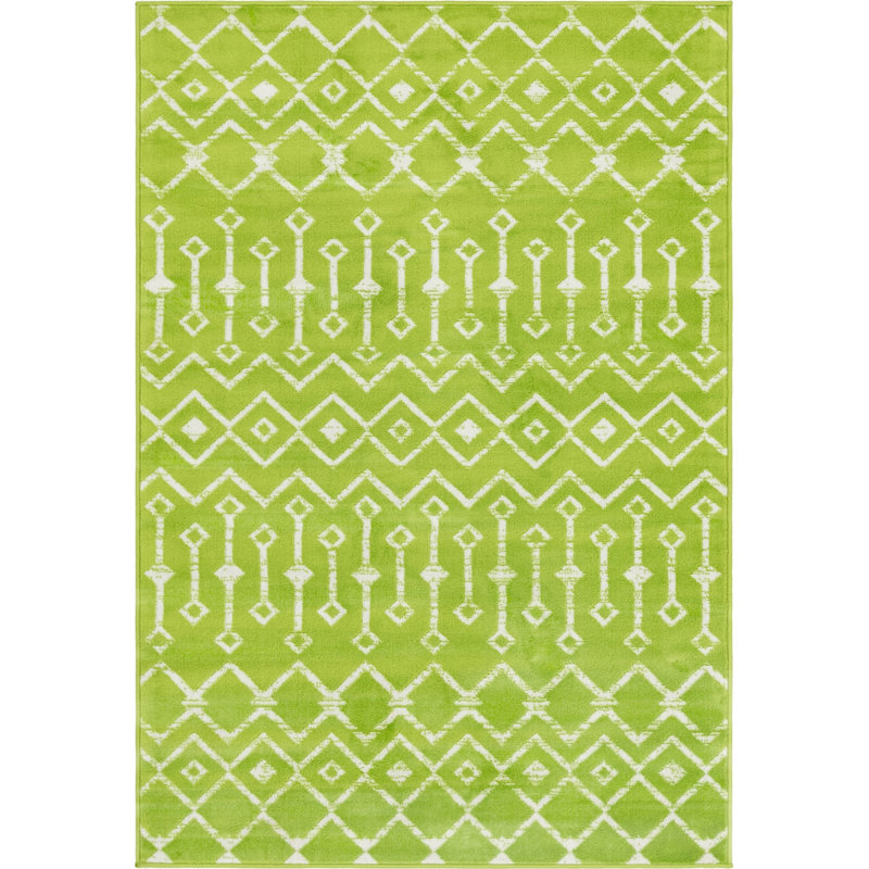 Aemtenan Abstract Indoor Rug, Rectangle 4' x 6'