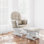 Fauteuil oscillant avec repose-pieds Hoop