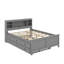 Lit plateforme avec tête de lit, USB, lit simple et tiroirs-1712559486-1712559484
