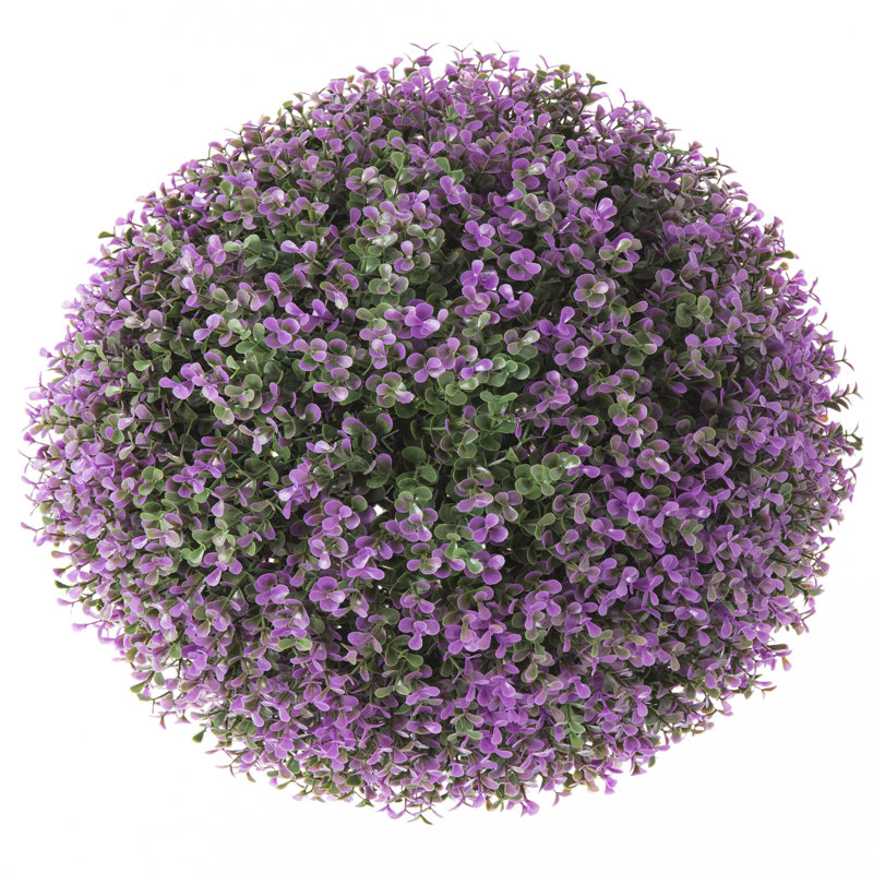Faux Hedge, 40cm H x 40cm W x 40cm D, Green/Lime