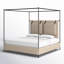 Leigh Canopy Bed-Palm Ecru-King-1908364108-1908364110