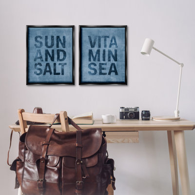 "Summer Beachy" par Victoria Barnes, 2 pièces sur toile
