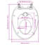Rauseo Soft Close Elongated Family Toilet Seat