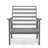 2-Piece Patio Arm Chair with Slatted Aluminum Frame - Removable Polyester Cushions, Cotton-Filled Lounge Chair for Indoor Outdoor Use-1335486587-1316367703