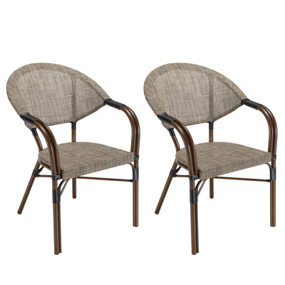 Dejontae 2 - Person Patio Dining Set with Square Table