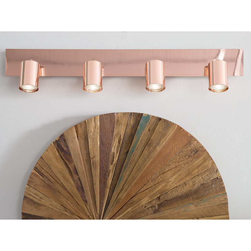 Masboro 4cm 4 -Light Track Kit, Copper