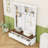 4-in-1 Hall Tree with Bench, Mudroom Organizer, 2 Large Drawers, Coat Racks and 6 Hooks for Entryway-812486081