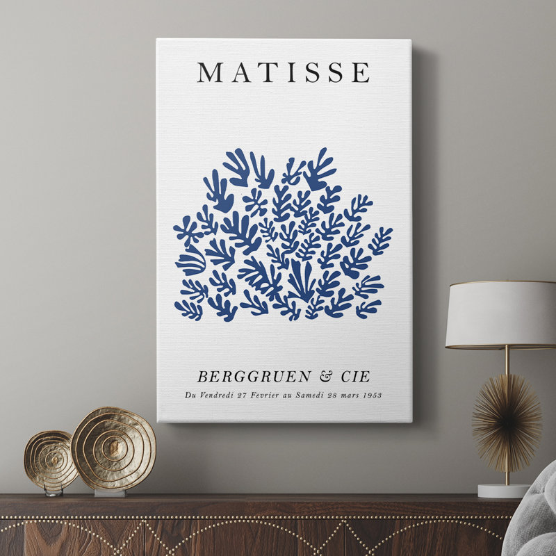 Matisse CCXCIX, reproduction d'art encadrée sur mesure, galerie Cavas, H 48 po x l 32 po