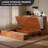  Murphy Cabinet Bed,multi-functional Cube, Usb Charging Station,solid Wood Mobile Wall Bed Chest With Storage Drawers For Bedroom Office-1169178378