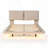 Queen Size Upholstered Platform Bed