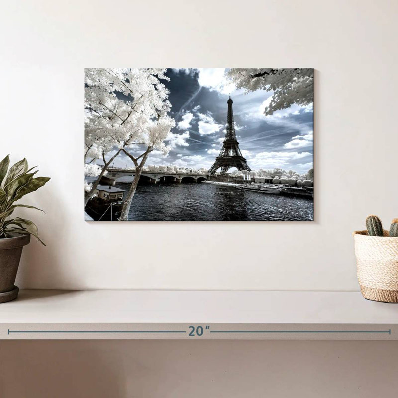 Senne Another Look At Paris I, 8" H x 12" W