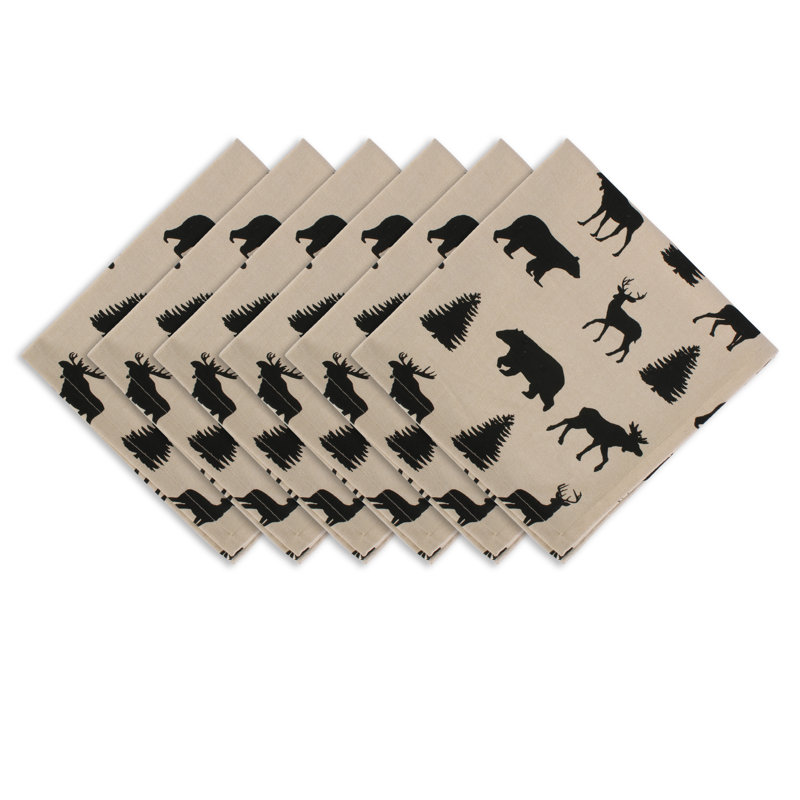 Serviette en coton 20 po imprimée Kelleher