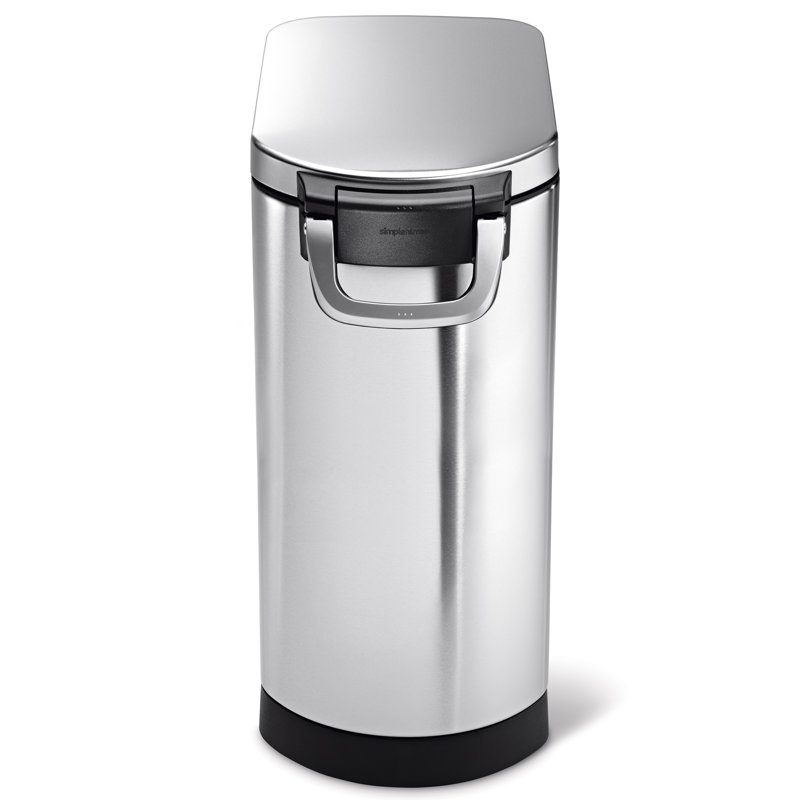 Stainless Steel Airtight Pet Food Storage Container with Magnetic Scoop