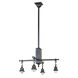 T" Mission" 4 - Light Chandelier