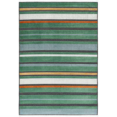 Tapis rayé Cabana 404 pour intérieur/extérieur