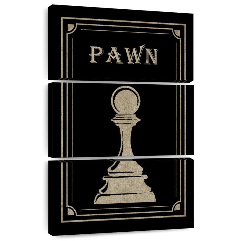 Pion Senne Chess, H 32 po x l 20 po