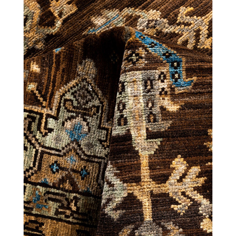 Serapi One-of-a-Kind 3' 11" X 6' 0" Hand Knotted Area Rug