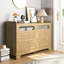 Commode 6 tiroirs en bois