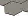 Sage 3" x 3" Hexagon Porcelain Matte Mosaic Tile