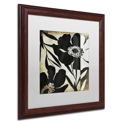 «Floral Jungle Lines II» par Jadaya, impression encadrée