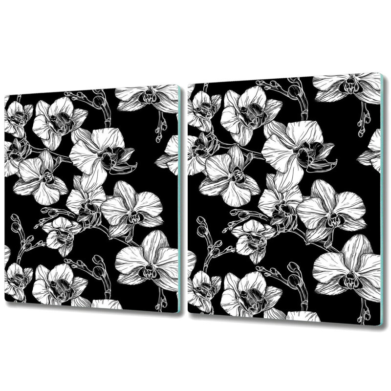 Blasa Tempered Glass Chopping Board, 52cm x 30cm