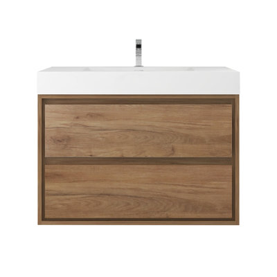 36'' Single Bathroom Vanity with Acrylic Top