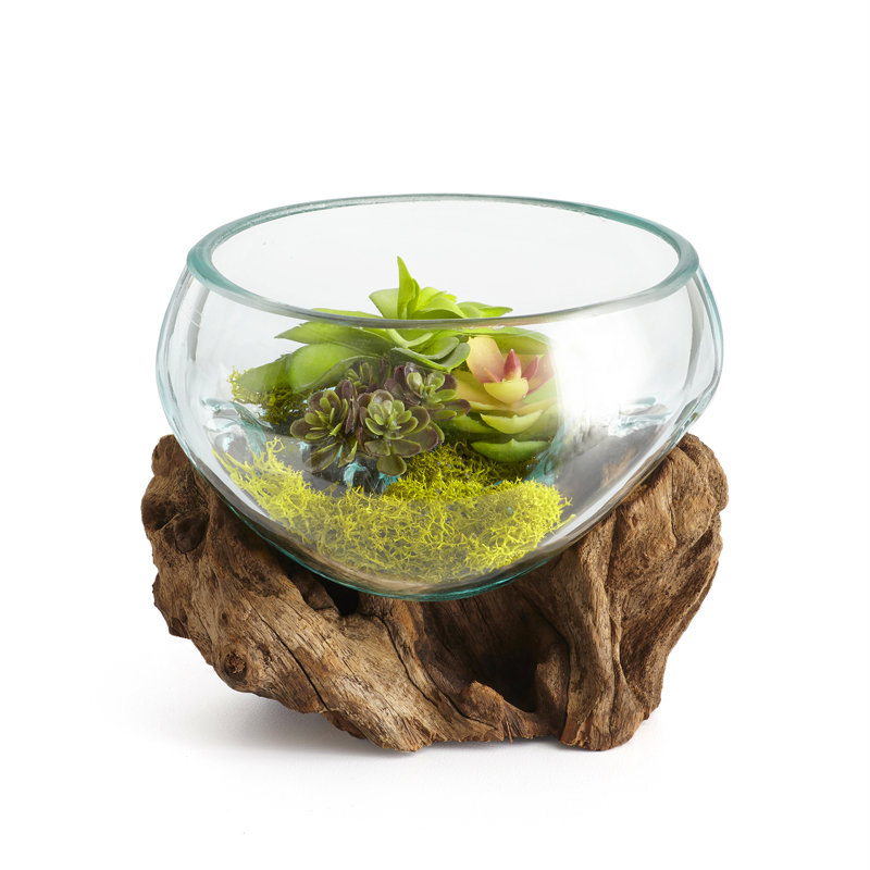 Sculpture supérieure ouverte en verre fondu Peluso
