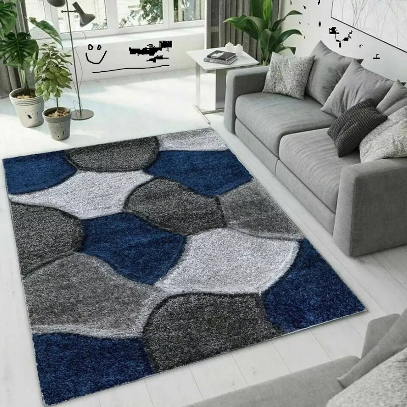 Shag Area Rug, Rectangle 160 x 230 cm