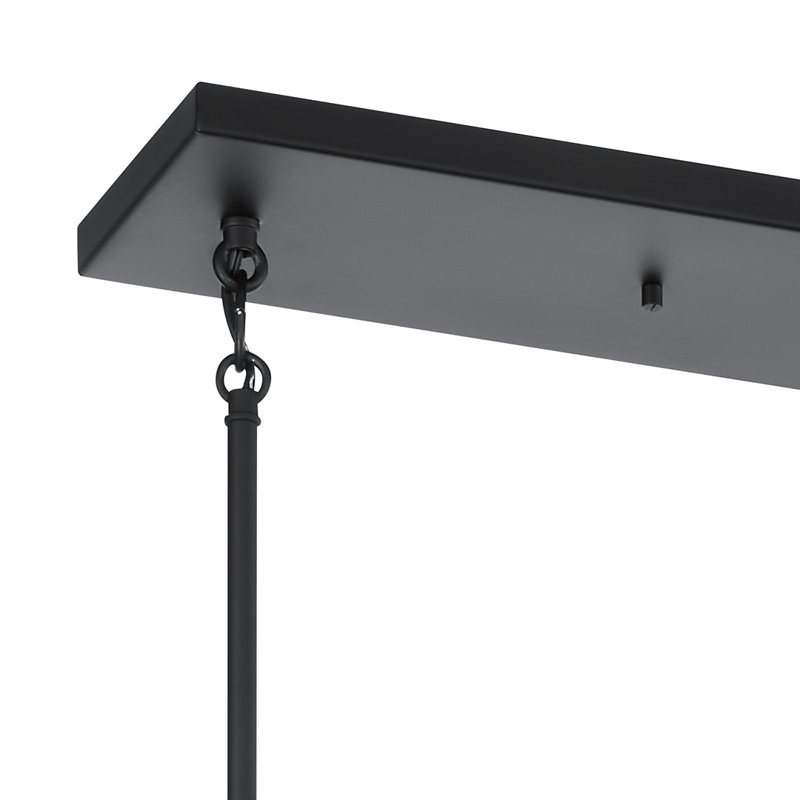 Lustre linéaire Torvee 5Lt, Noir