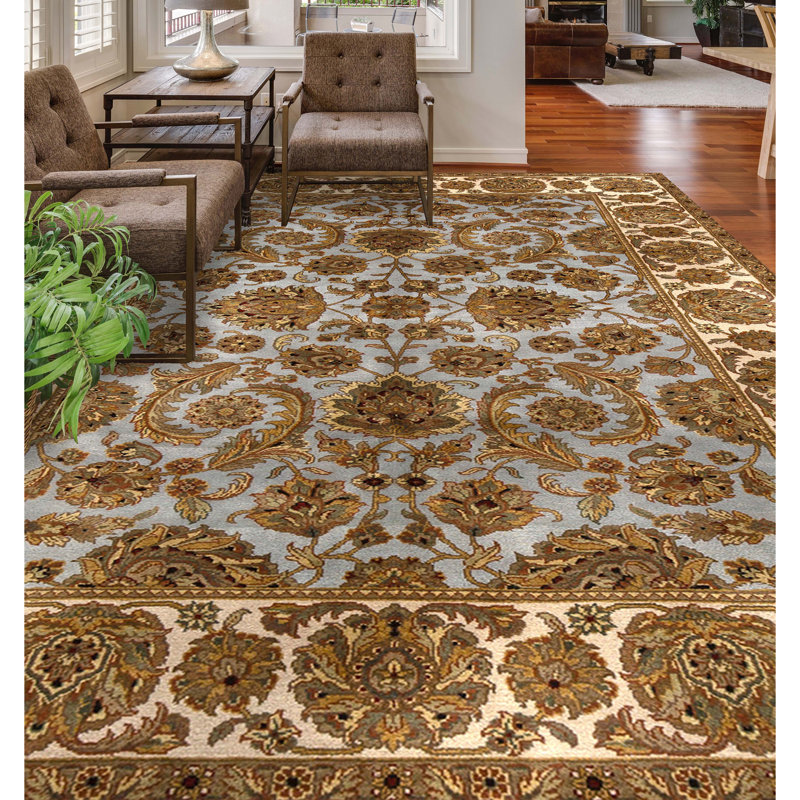 Hand Knotted Wool Oriental Indoor Rug