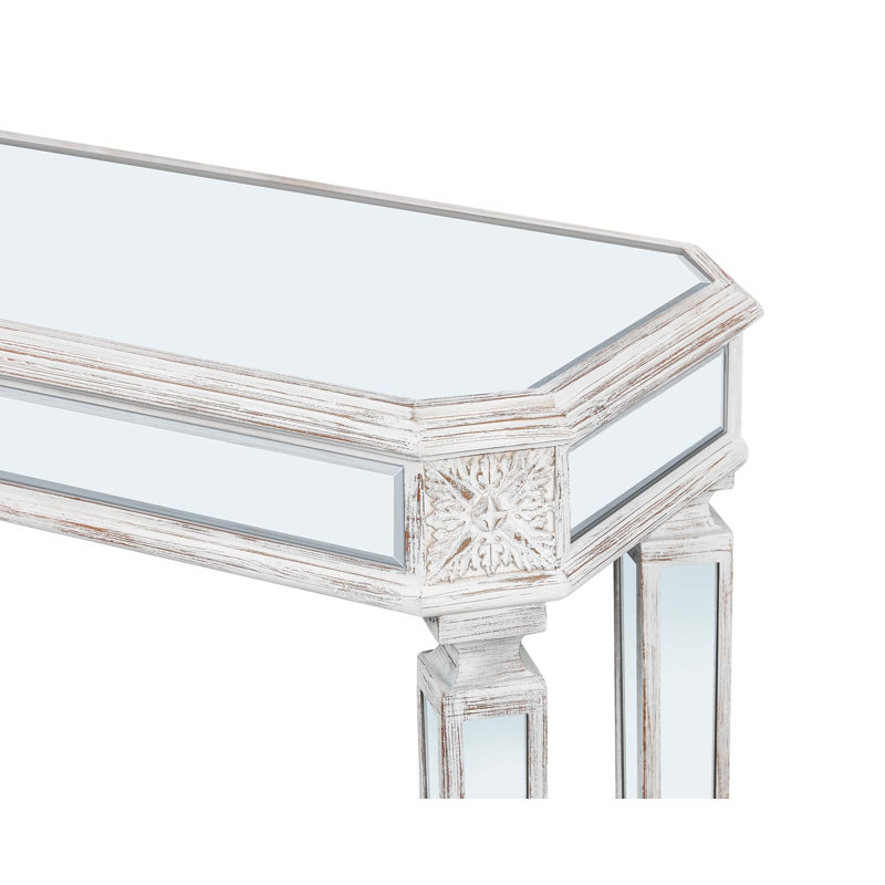 Console à miroir, Chêne
