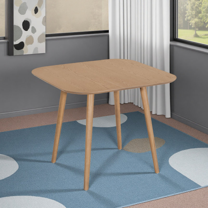 Square Dinning Table, Light Ash