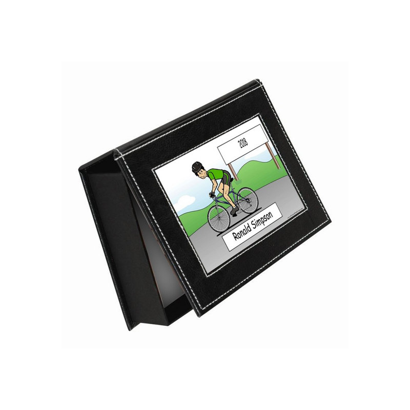 Faux Leather Memory Box