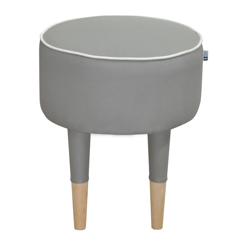 Solid + Manufactured Wood Accent Stool
