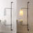 Demitro Iron Plug-in Swing Arm Sconce