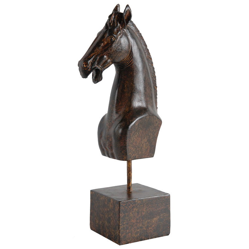Hobert Animals Bust, 16.5'' H X 7.9'' W X 4" D