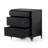 Camille 3 - Drawer Iron 28" Nightstand-1288684125
