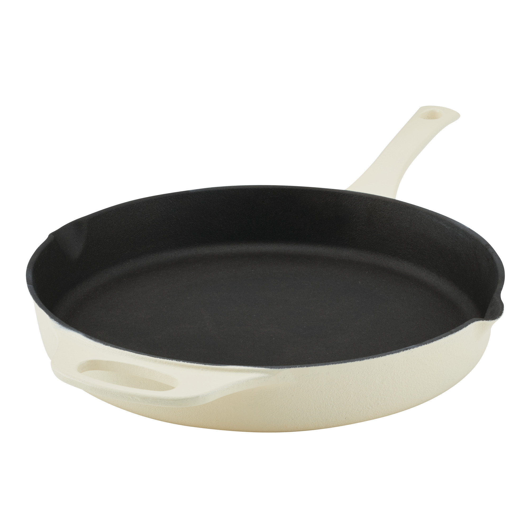 Rachael Ray Nitro Cast Iron Frying Pan/Skillet, 12 Inch & Reviews | Wayfair