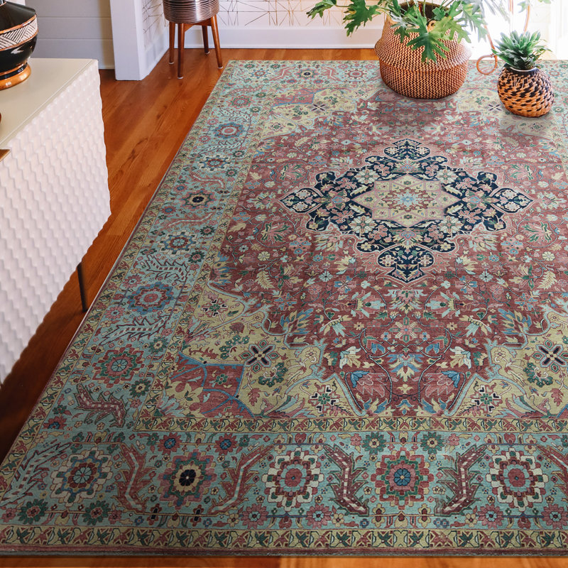 Luxurious Wool Oriental Area Rug