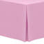 Ultimate Textile, paquet de 2, 6 pi Nappe ajustée en polyester - convient aux tables de banquet et de pliage rectangulaires de 18 po x 72 po, or-66629027-66629068-66629028