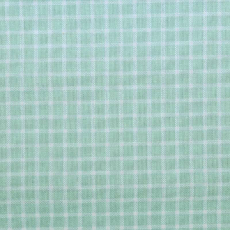 Ashley Plaids and Stripes Fabric, Sky Blue