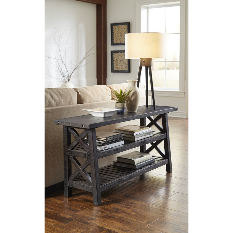 Console en bois massif Kilby