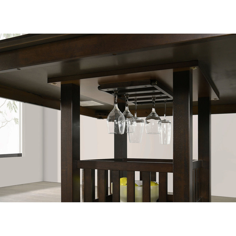 Finley Espresso 5-Piece Dining Set