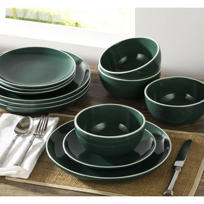 Waterside 12pc Stoneware Dinner Set