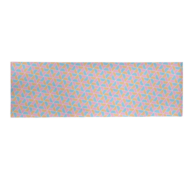 Chenille Geometric Indoor Rug, Runner 2'6" x 8'