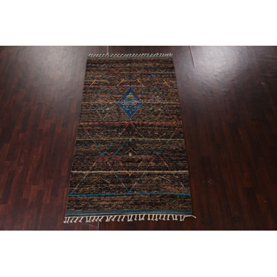 Tapis marocain oriental noué à la main 5 x 9