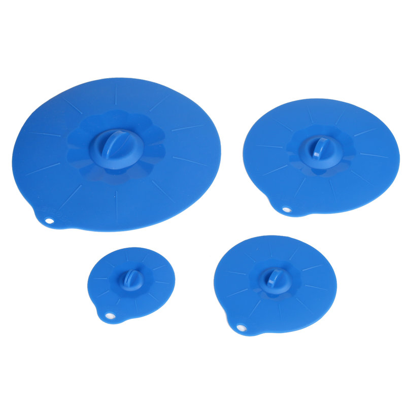 Creative Home 4 - Piece Silicone Lid Set