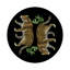 Leopard Seeing Double Pebble 16" Vinyl Placemat-117392983